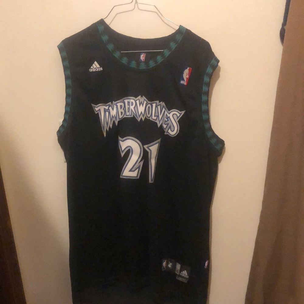 Men’s timberwolves Garnett jersey